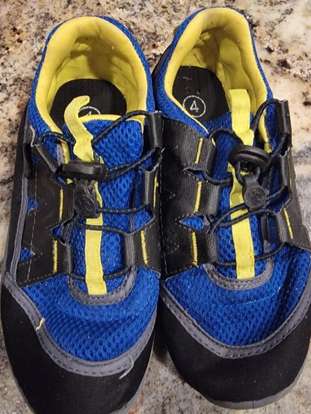 Northside Yellow/Blue Toddler Boys Sport/Water Sandles/Shoes! Size 4.
